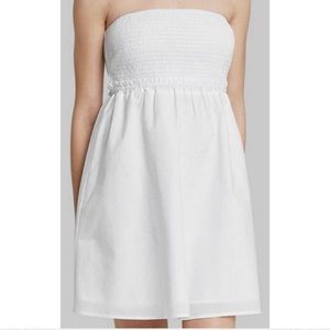 NWT Smocked Tube Top Babydoll Dress - Wild Fable White XS